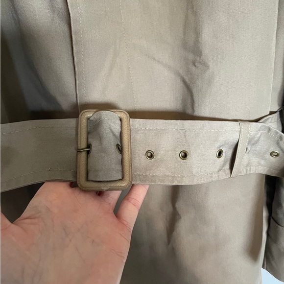 Vintage London Fog Maincoats Men's Tan Trench Coat - Picture 2 of 11
